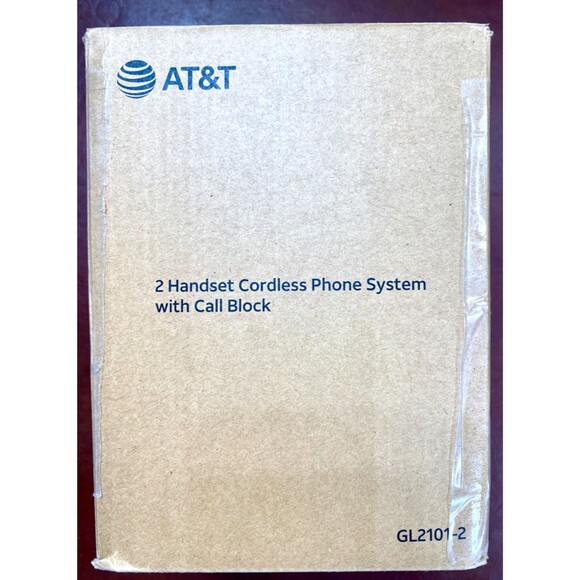AT&T Cordless Home Phone 2 Handsets Caller ID Speakerphone.... NEW SEALED IN BOX - Picture 5 of 7